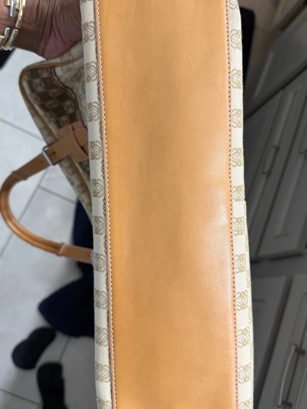 Loewe Anagram Canvas Tote